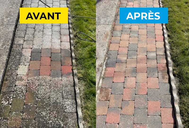 Nettoyage des extérieurs - Firmedéco Rénovation en Belgique : Klinker, pierre bleue, dallage, terrasse, muret, terrasse ... Résine hydrofuge ... en Belgique : région Flamande, Wallonne et Bruxelles …