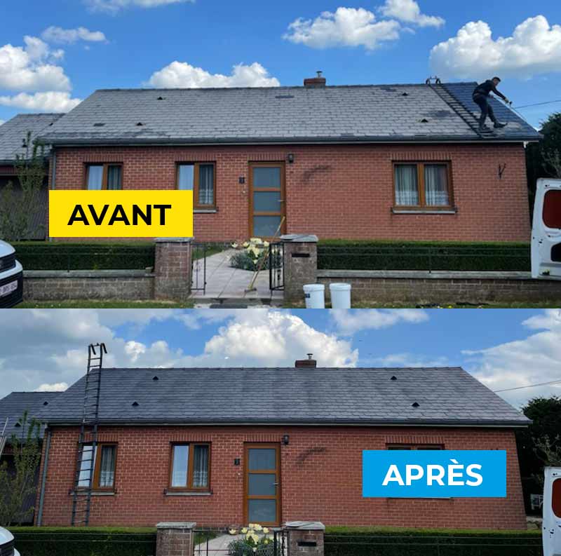 Nettoyage et démoussage toiture - Firmedéco Rénovation en Belgique : Nettoyage et démoussage toiture par vapeur d’eau et peinture hydrofuge colorée toiture. Intervention en Belgique : région Flamande, Wallonne et Bruxelles …